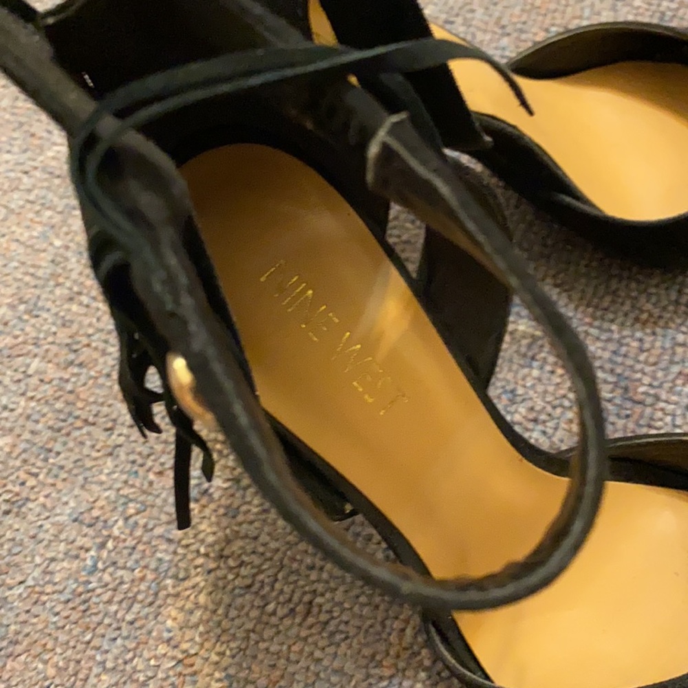Fringe black heel - Picture 5 of 5